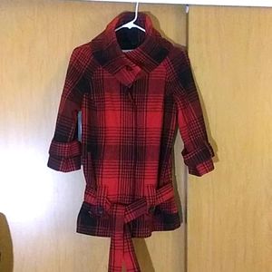 Bb Dakota plaid wool Jacket